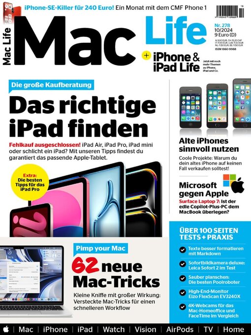 Title details for MacLife by falkemedia GmbH & Co. KG. - Available